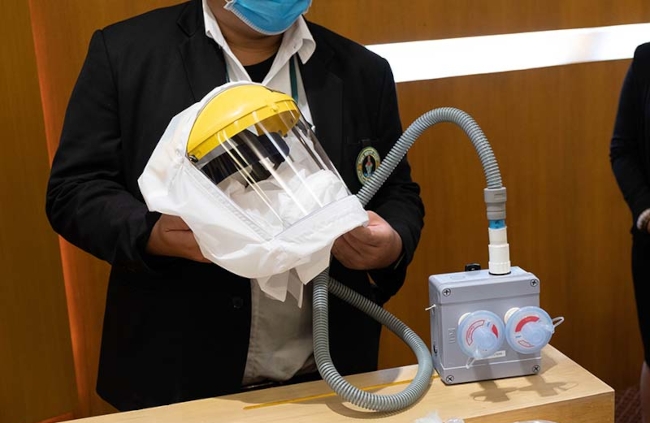 Delta Gives 10,500 DC Blowers to Help Thailand Develop Original Protective Equipment for COVID-19 Me