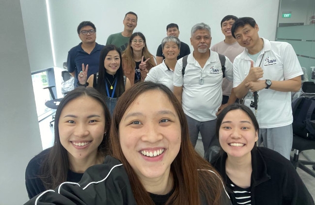 Delta Singapore Hosts Visually Handicapped Massage for Wellness Event