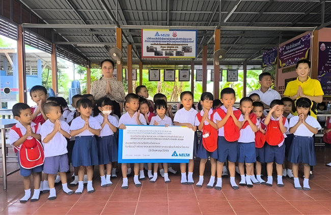 Delta Thailand Labour Union Supports Student Welfare with School Canteen Renovation in Sisaket