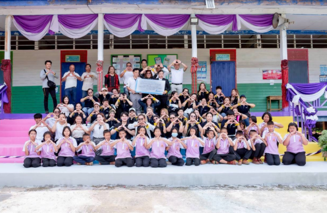 Team Delta Thailand Transforms Ban Sala School in Surin with 8th CSR Project