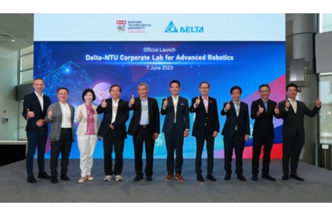 Delta Electronics and NTU set up S$24m Corporate Lab for Advanced Robotics