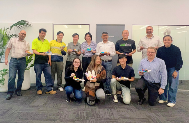 Easter Cheer at Delta Australia A Celebration of Fun and Fellowship