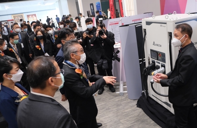 Delta Empowers Thailand with Urban City EV Charging Solutions and V2X Charging Innovation at Automot