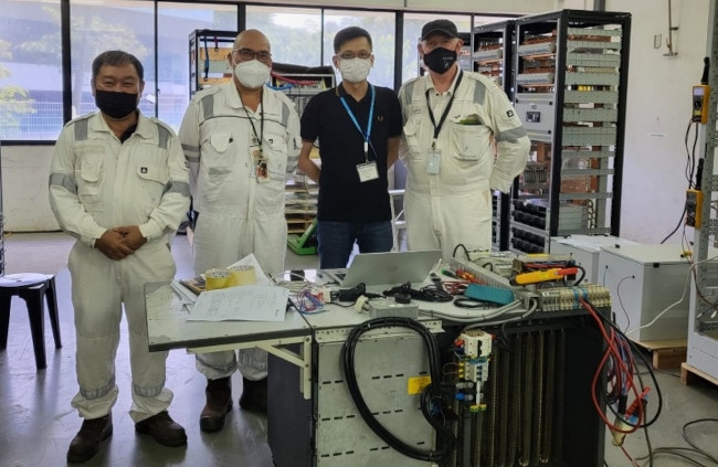 Radio Holland Singapore visits Delta Singapore for Factory Acceptance Testing