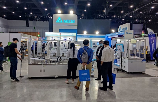Delta Displays Precise and Efficient Robot and Smart Factory Solutions for Thailand at Automation Ex
