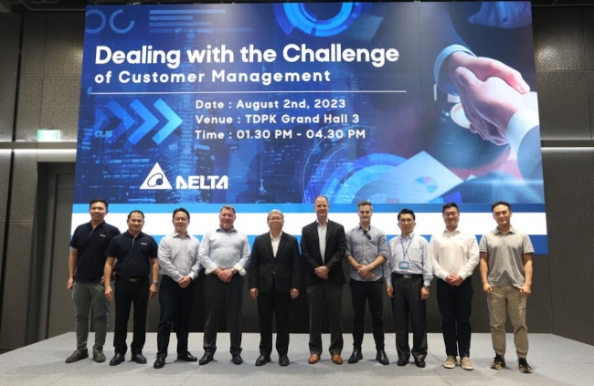Delta Thailand Holds 2023 Southeast Asia Sales Seminar: Dealing with the Challenge of Customer Manag