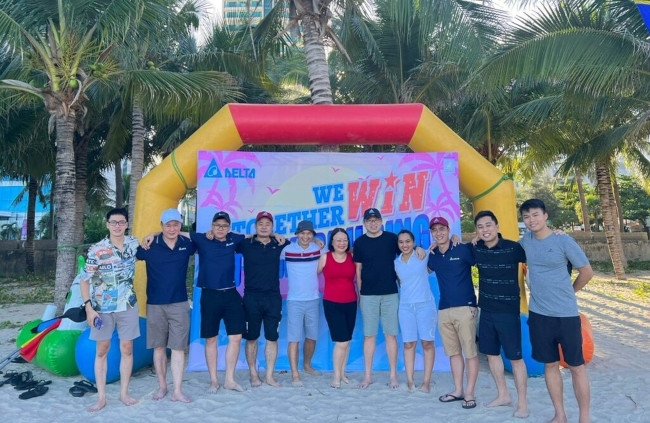 Delta Vietnam Unite at Team Building Activity in Danang