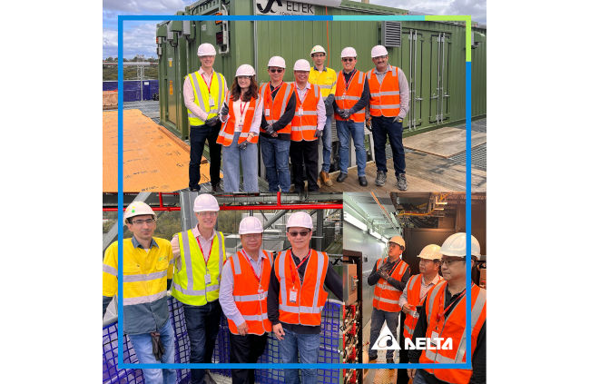 Delta Australia Visits Data Centre Power Solution Customers Site