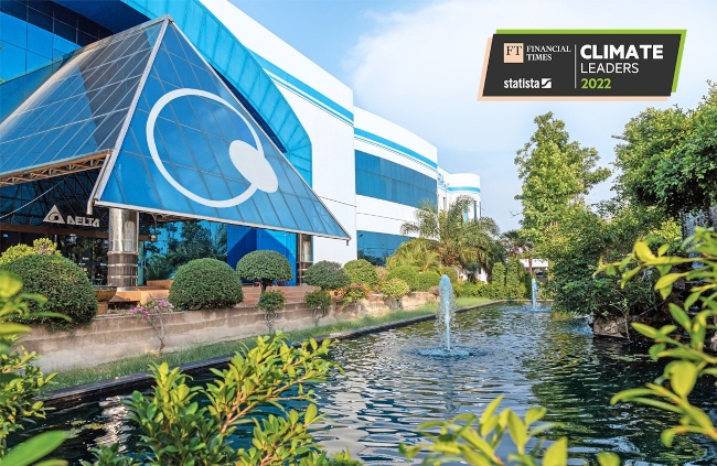 Delta Thailand Earns Spot in 1st Climate Leaders Asia-Pacific 2022 List by the FT and Nikkei Asia