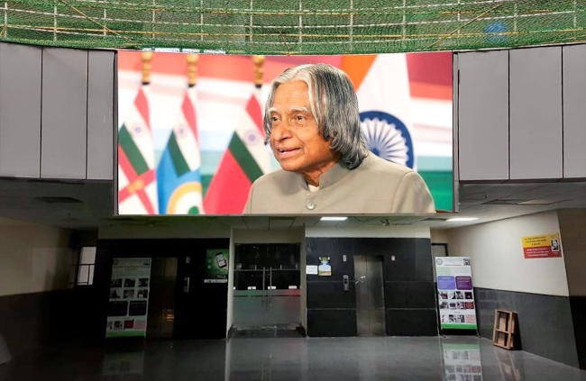 AKTU installs Delta’s latest Indoor Active LED display in Reception Area