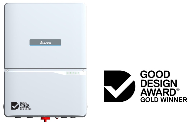 Delta Australia’s Hybrid Solar Inverter wins Gold Award for Product Design Excellence at the Good 
