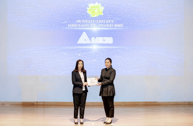 Delta Thailand Receives Thaipat Institute Sustainability Disclosure Award 2023