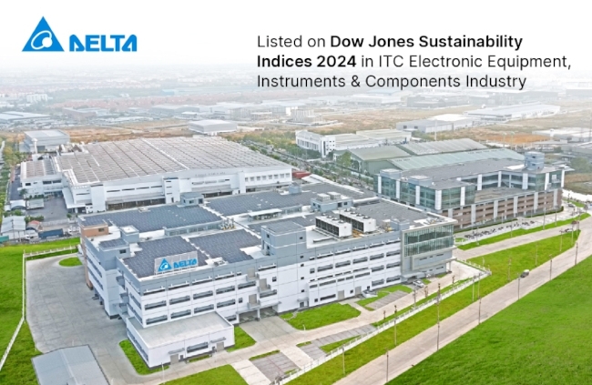 Delta Electronics Thailand Secures Place in Dow Jones Sustainability Indices 2024