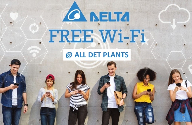 Enjoy Our DET Free Wi-Fi
