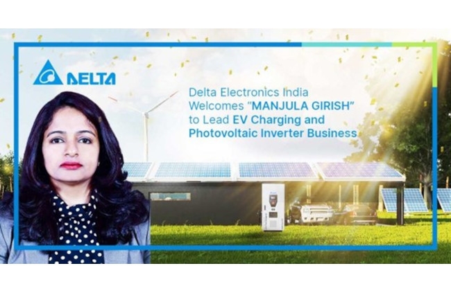 Delta India appoints Manjula Girish as EV Charging business head